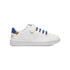 Sneakers da bambino bianche con dettagli blu Benetton Penn Crack, Scarpe Bambini, SKU s344000123, Immagine 0